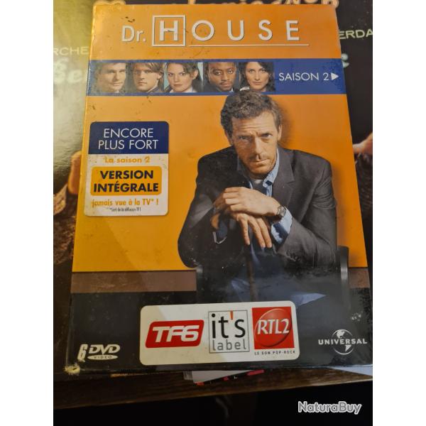Dvd Dr house saison 2 integrale de 6 dvd