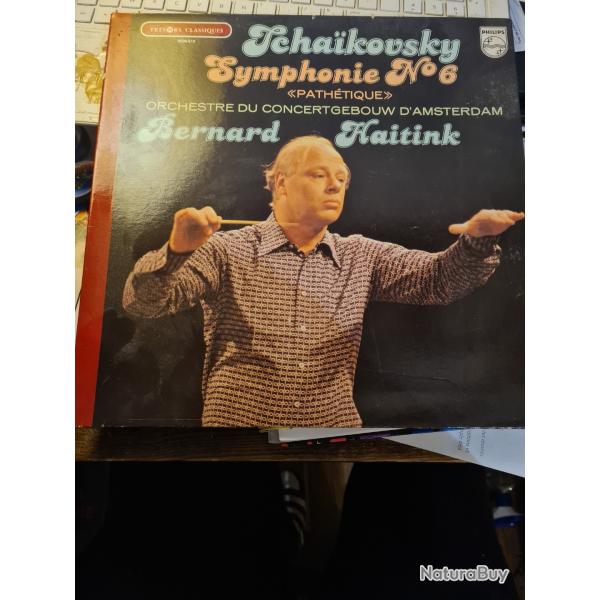 Vinyle 33 tours Tchaikovsky symphonie numero 6 pathetique Haitink