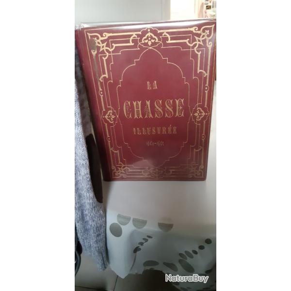 LA CHASSE ILLUSTRE - 52 numros - 1867  1868 - Bon tat