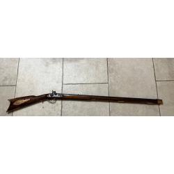 Fusil a poudre noir kentucky euroarms ann&eacute;es 70