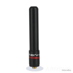 ANTENNE COURTE (8CM) ABBREE AR-806+ POUR TALKIES-WALKIES BAOFENG