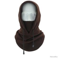 CAGOULE EN POLAIRE &Agrave; LACETS 3-EN-1 - MARRON