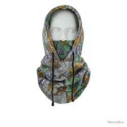 CAGOULE EN POLAIRE &Agrave; LACETS - CAMO 2