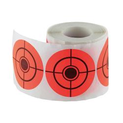 250 cibles pastilles autocollantes diam&egrave;tre 75mm