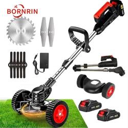 Debroussailleuse Electrique Tondeuse Gazon sans Fil 18V 2 batteries Haute Qualité