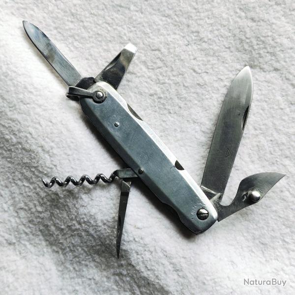 Ancien couteau pliant canif rare Louis Andr MOF Nogent 6 pices