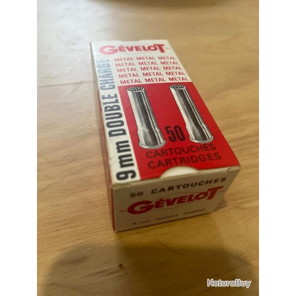 Cartouches 9mm Flobert Plomb 9 G�velot