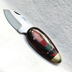 Couteau forme de goutte pour collectionneur L CDM INOX