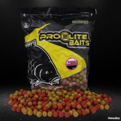 Bouillettes Pro élite baits banana strawberry 24mm 3,5kg
