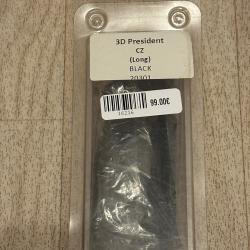 poignée 3D cz Shadow 2 aluminium noir.