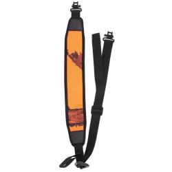 Bretelle pour arme n&eacute;opr&egrave;ne orange Somlys