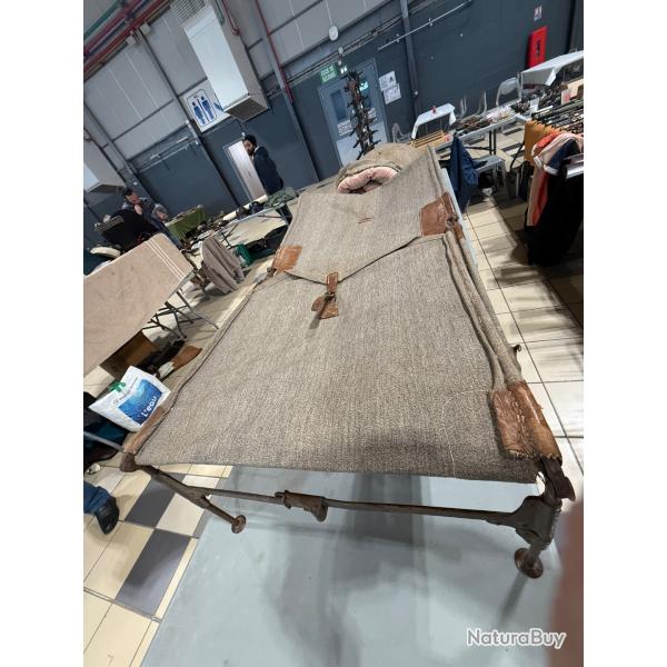 LIT DE CAMP PLIANT  COMPLET  GUERRE DE  1914/1918  WW 1