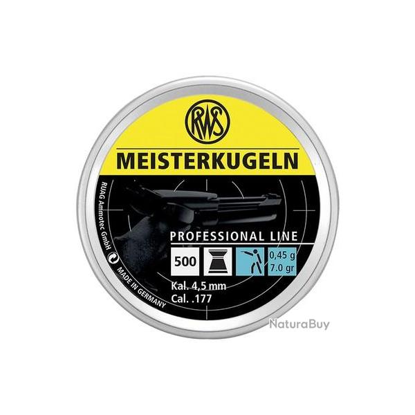 RWS - PROFESSIONAL LINE MEISTERKUGELN CAL. 4,50 MM