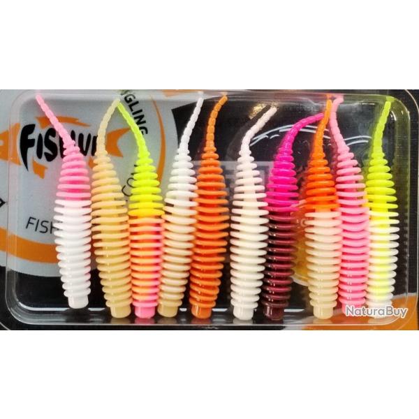 Pack Multi Couleurs FishUp Tanta 3,8cm 1.5MT-T1
