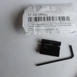 Adaptateur 11/20 mm pour lunette