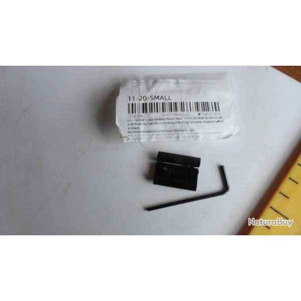 Adaptateur 11/20 mm pour lunette