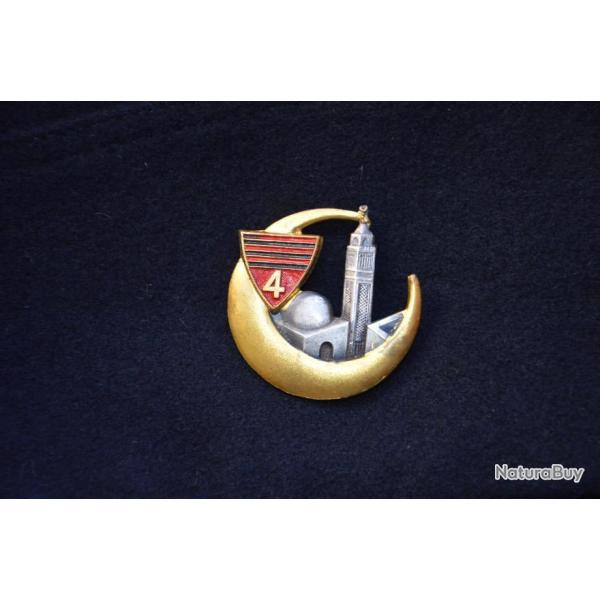 INSIGNE 4RCA-DRAGO-PARIS-CHASSEURS-D'AFRIQUE-LIBERATION-TUNISIE CAVALERIE D'AFRIQUE LIBERATION (2)