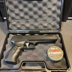 Pistolet Weihrauch HW40 4,5 mm avec aceesoires