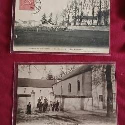 2 CPA GENDARMERIE IS SUR TILLE(21) -