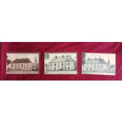 3 CPA GENDARMERIE - LIERNAIS(21)