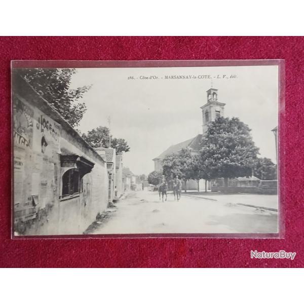 CPA - GENDARMES - MARSANNAY LE COTE(21)