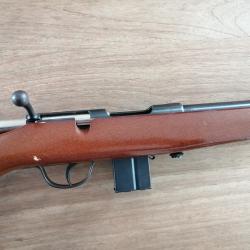 CARABINE Flaubert 9mm M.S.A J GAUCHER SE modèle Gazelle à verrou 5 cartouches percussion annulaire