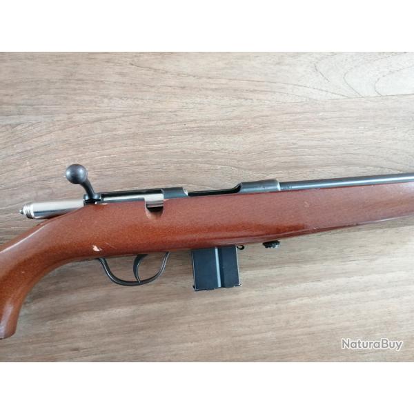 CARABINE Flaubert 9mm M.S.A J GAUCHER SE modle Gazelle  verrou 5 cartouches percussion annulaire