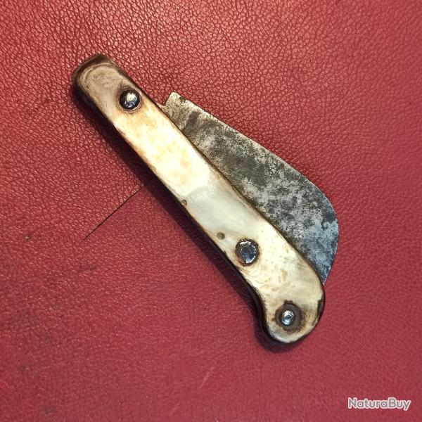 Ancienne Serpette jardinier Corne b�lier