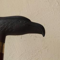 canne bois et cuivre ou laiton ou  autres