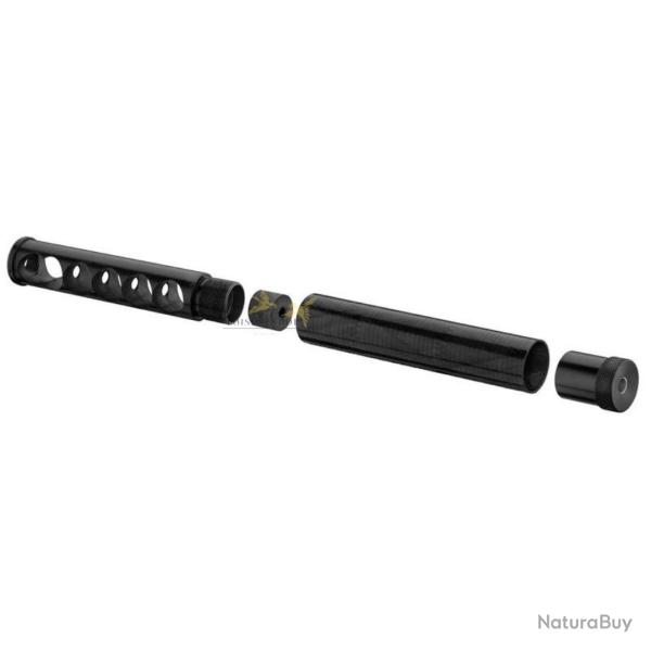 Modrateur de son cal.22LR/MAG et 17HMR en carbone Adamantium micro 150 diamtre 27 filetage 1/2x20
