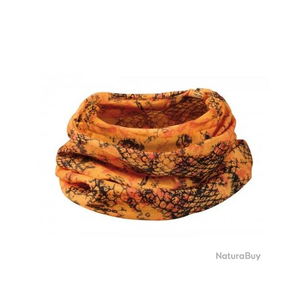 TOUR DE COU MULTIFONCTION CAMO  ORANGE BATTUE VERNEY-CARRON