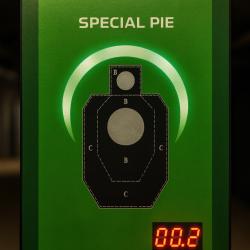 Cible r&eacute;active J10D pour laser avec retour sonore et visuel