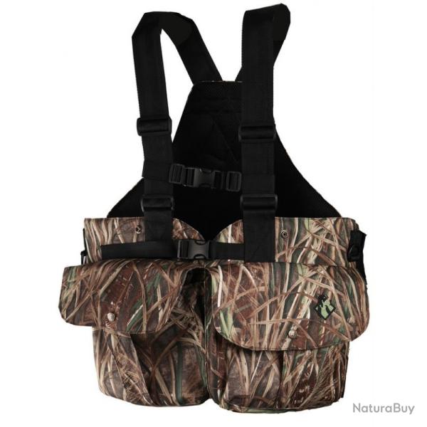 GILET HARNAIS CAMO ROSEAUX SOMLYS