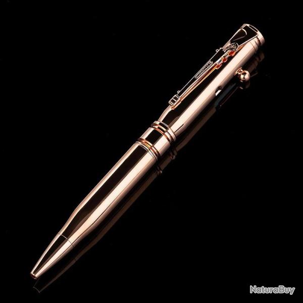 Stylo culasse Dor� rose personnalisable