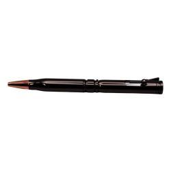Stylo culasse Noire, Cuivr&eacute; personnalisable