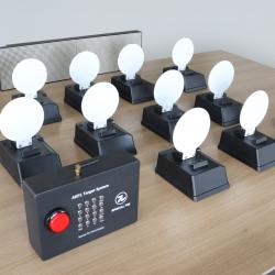 Pack cibles basculantes AKP1 lite pour laser ou airsoft