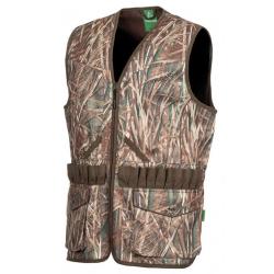 GILET DE CHASSE CAMOUFLAGE ROSEAUX SOMLYS