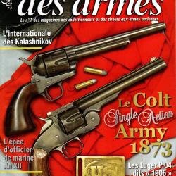 gazette des armes 409 luger p.01 dits 1906, sabres japonais 1870-1930, cplt army 1873, kalaschnikov