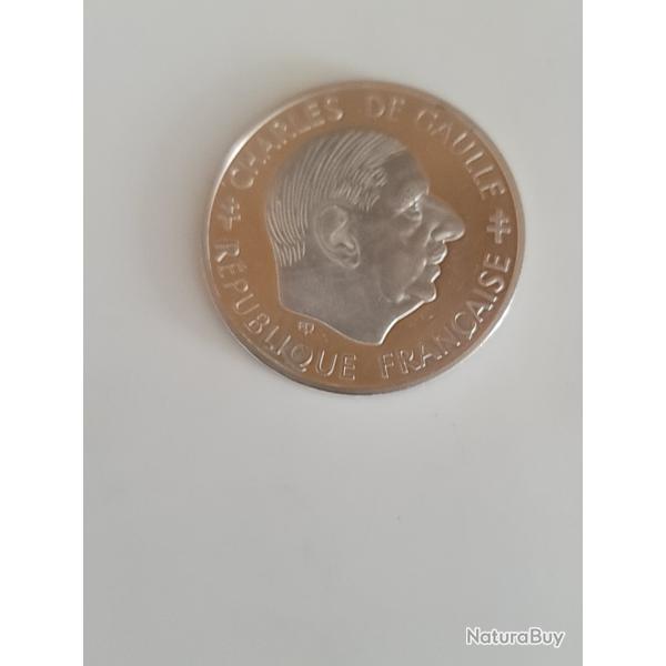 1  FRANC    CHARLES De GAULLE PRESIDENT DES FRAN�AIS  REPUBLIQUE  1958  /   1988