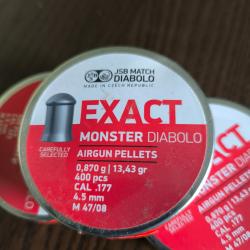 Plomb  exact diabolo monster