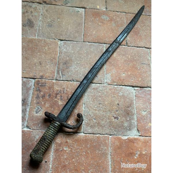 Baonnette franaise Chassepot 1866