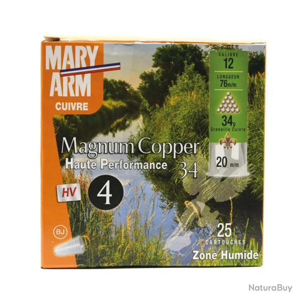 Black friday ! Bote de 25 cartouches Magnum Copper 34HP 12/76 34g 4