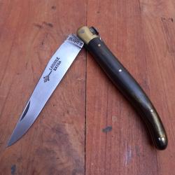 Grand Couteau LAGUIOLE EXTRA G.DAVID Manche en Corne 13 cm