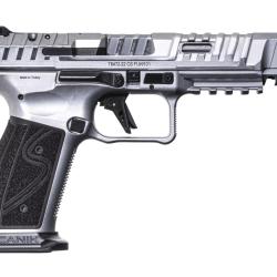 Pistolet SFx Rival-S Chrome Cal.9x19 CANIK