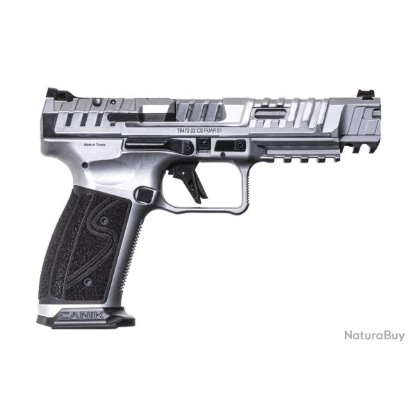 Pistolet SFx Rival-S Chrome Cal.9x19 CANIK
