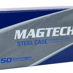 50 balles Cal.9x19 124grs FMJ Acier MAGTECH