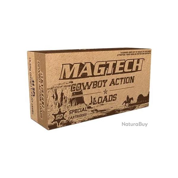 50 balles Cal.44 SPL Cowboy Action LFN 240grs MAGTECH