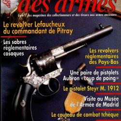gazette des armes 290 sabres r&egrave;glementaires cosaques part 1 , luger portugais 1908, steyr 1912