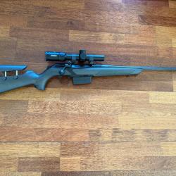 OCCASION MERKEL RX HELIX  CAL 30-06 + LUNETTE STEINER NIGHT HUNTER Xtrem 1-5 X 24 mm