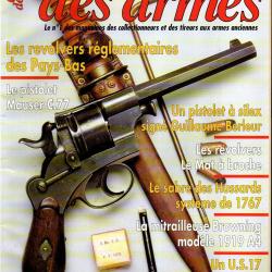 gazette des armes 289,  browning 1919 a 4, le mat &agrave; broche, sabre des hussards 1767, pm thompson acc